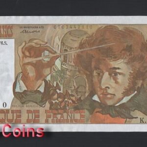 87-1 B087-FRANCE-1972-1978法國紙幣,10 Francs(B)