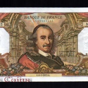 93-1 B093-FRANCE-1972法國鈔票.100Francs(B)