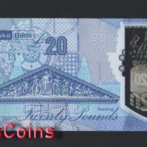 95-2 B095-NORTHERN IRELAND-(2019)2020北愛爾蘭塑膠紙幣 20 Pounds(487)