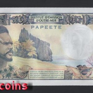 1004-1 B1004-TAHITI-ND (1970-1985)大溪地紙幣,500 Francs(B)(HB)