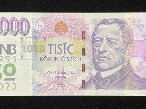 1005-1 B1005-CZECHIA-2023捷克紀念紙幣,1.000 Korun Českých(B)