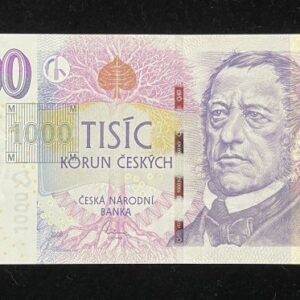 1005-1 B1005-CZECHIA-2023捷克紀念紙幣,1.000 Korun Českých(B)