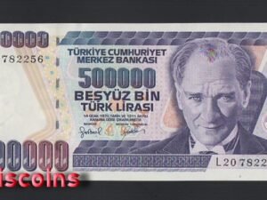 B1012-TURKEY-L.1970土耳其鈔票-500.000 Türk(379)