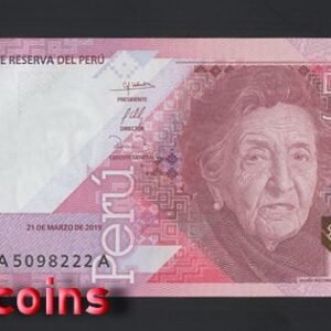 1016-1 B1016-PERU-2019祕魯鈔票-50 Soles(1283)