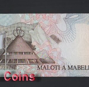 1021-2 B1021-LESOTHO-1981 & 1984賴索托紙幣,2 Maloti(B)