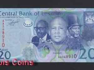 B1024-LESOTHO-2010 & 2013賴索托紙幣,20 Maloti(O)