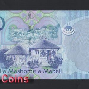 1024-2 B1024-LESOTHO-2010 & 2013賴索托紙幣,20 Maloti(O)