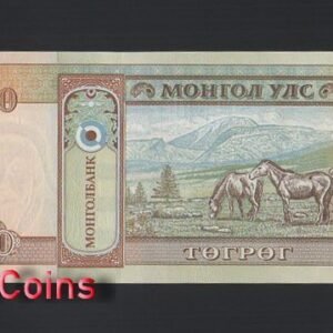B1037-MONGOLIA-2000-2016蒙古紙幣,50 Tögrög補號鈔ZZ(1038)