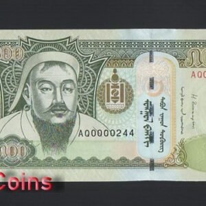 B1038-MONGOLIA-2003-2016蒙古紙幣,500 Tögrög（1039）