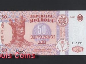 1044-1 B1044-MOLDOVA-1992-2015摩爾多瓦紙幣,50 Leu(B)