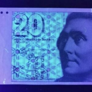 B400-SWITZERLAND--1978-1992瑞士紙幣20 Franken(B)