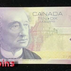 401-1 B401-CANADA-2000-2004加拿大鈔票- 10 dollars(B)