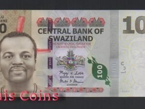 B407-SWAZILAND--.2010史瓦濟蘭紙幣100 Emalangeni(537)
