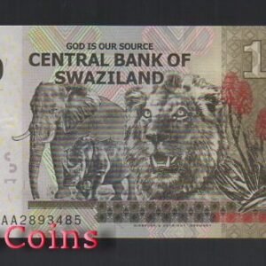 407-2 B407-SWAZILAND--.2010史瓦濟蘭紙幣100 Emalangeni(537)