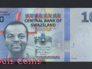 B409-SWAZILAND--2010 史瓦濟蘭紙幣10 Emalangeni(535)
