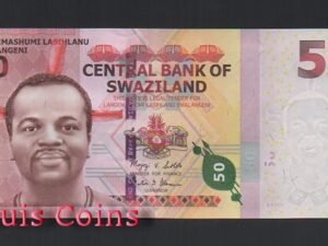 B410-SWAZILAND--2010史瓦濟蘭紙幣50 Emalangeni(536)