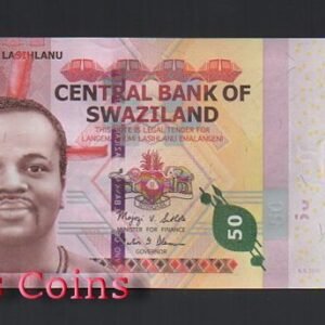 B410-SWAZILAND--2010史瓦濟蘭紙幣50 Emalangeni(536)