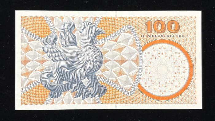 411-2 B411-DENMARK-2002-08丹麥紙幣-100 Kroner(B)