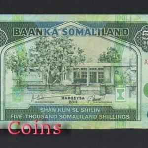 B414-SOMALILAND--2011索馬里蘭紙幣5.000 SL Shilings(530)