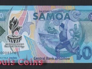 B417-SAMOA--2019薩摩亞紀念塑膠鈔票10 Tala(283)