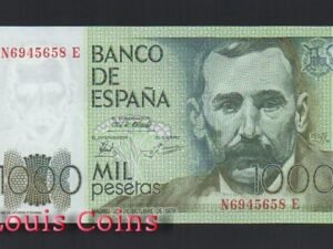 B430-SPAIN--1979西班牙紙幣1.000 Pesetas(40)