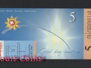 B433-SWITZERLAND--1996瑞士地方鈔票(1122)