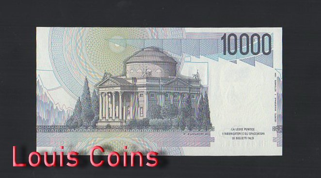 B434-ITALY-1984義大利紙幣10.000 Lire(B)