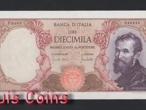 B436-ITALY-1962-1973義大利紙幣10.000 Lire(B)