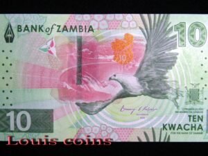 B438-ZAMBIA--2024尚比亞紙幣 10 Kwacha（948）