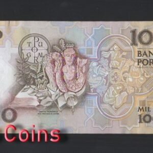 440-2 B440-PORTUGAL-1983-1994葡萄牙紙幣1000 Escudos(B)