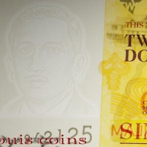 B441-SINGAPORE--2007新加坡塑膠鈔 20 Dollars(493)