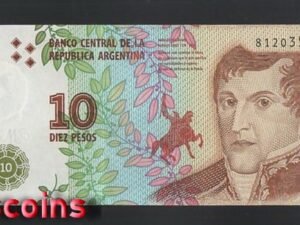 447-1 B447-Argentina-ND (2016)阿根廷紙鈔-10 Pesos(514)