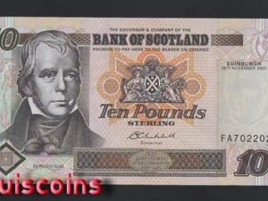 B452-SCOTLAND-1995-2006蘇格蘭紙幣10 Pounds(B)