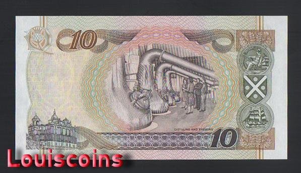 B452-SCOTLAND-1995-2006蘇格蘭紙幣10 Pounds(B)