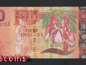 B454-FIJI-ND (2012)斐濟紙幣50 Dollars(B)