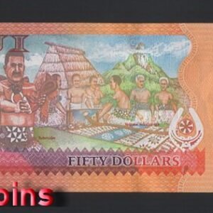 454-2 B454-FIJI-ND (2012)斐濟紙幣50 Dollars(B)