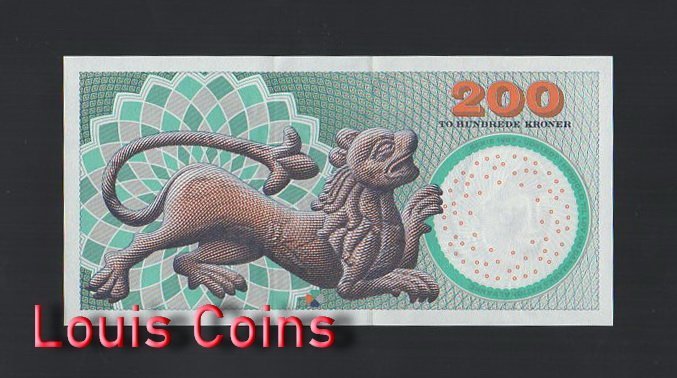 457-2 B457-DENMARK-1997 & 2000丹麥紙幣200 Kroner(O)