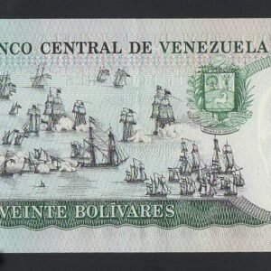 472-2 B472-VENEZUELA-1987委內瑞拉紀念紙幣-20 Bolívares(B)