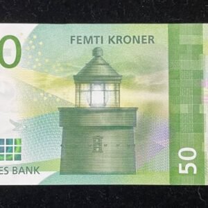 478-1 B478-NORWAY-2017挪威紙幣,50 Kroner(B)