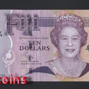 B485-FIJI-ND (2007 & 2011)斐濟紙幣-10 Dollars(B)