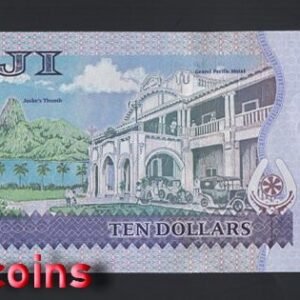 B485-FIJI-ND (2007 & 2011)斐濟紙幣-10 Dollars(B)