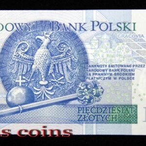 B486-POLAND --2012＆2017波蘭紙幣50 Złotych(B)
