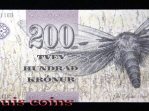 B493-FAEROE ISLANDS--2011法羅群島紙幣200 Krónur(B)
