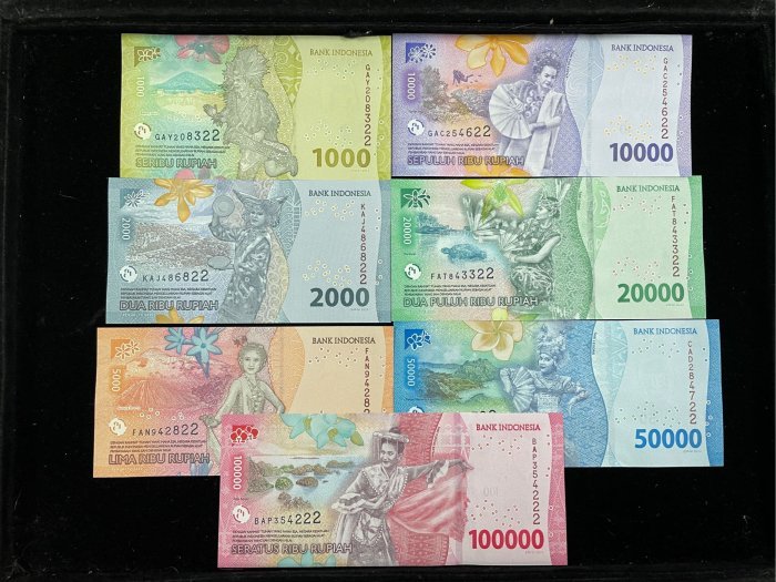 501-2 B501-INDONESIA-2022印尼全套7張(B)