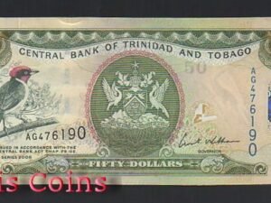 B504-TRINIDAD & TOBAGO--2006千里達及托巴哥共和國50 Dollar(697)