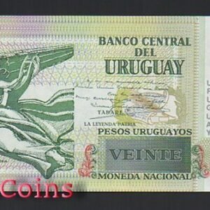 515-2 B515-URUGUAY--2011烏拉圭塑紙鈔20 Pesos Uruguayos(666)