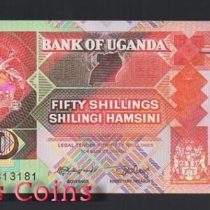B516-UGANDA--1989烏干達紙幣50 Shillings（591）