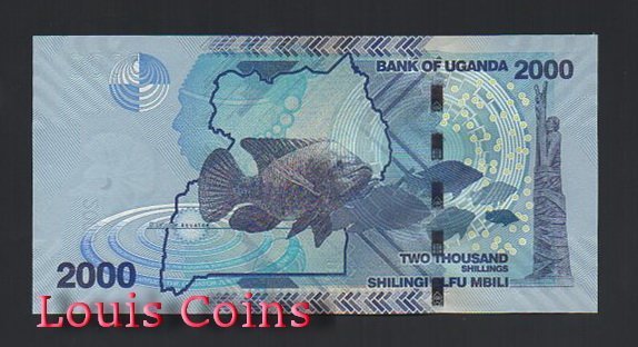 B517-UGANDA--2010烏干達紙幣2.000 Shillings(592)