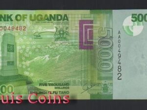 B518-UGANDA--2010烏干達紙幣5.000 Shillings(593)