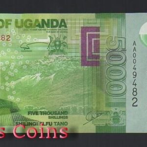 B518-UGANDA--2010烏干達紙幣5.000 Shillings(593)